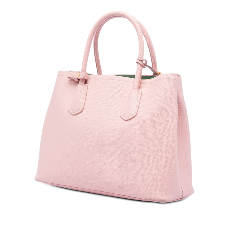 Medium Saffiano Cuir Double Satchel - Image 2