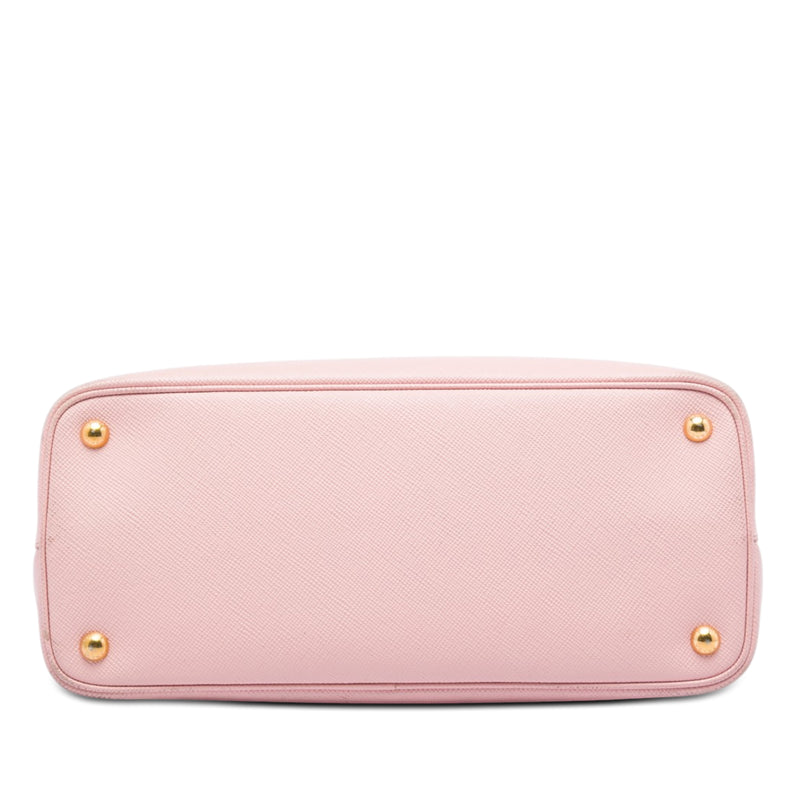 Medium Saffiano Cuir Double Satchel - Image 3