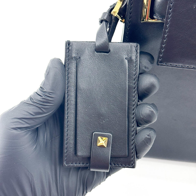 Valentino Garavani My Rockstud Satchel Leather Black