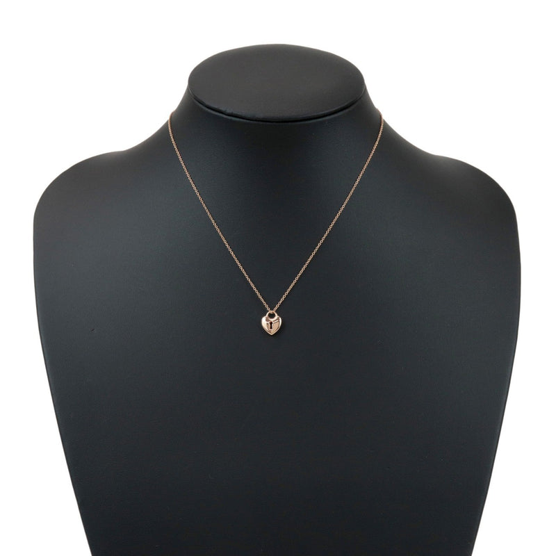 Tiffany & Co. Heart Lock Pendant 18k Rose Gold Rose_gold Bijoux