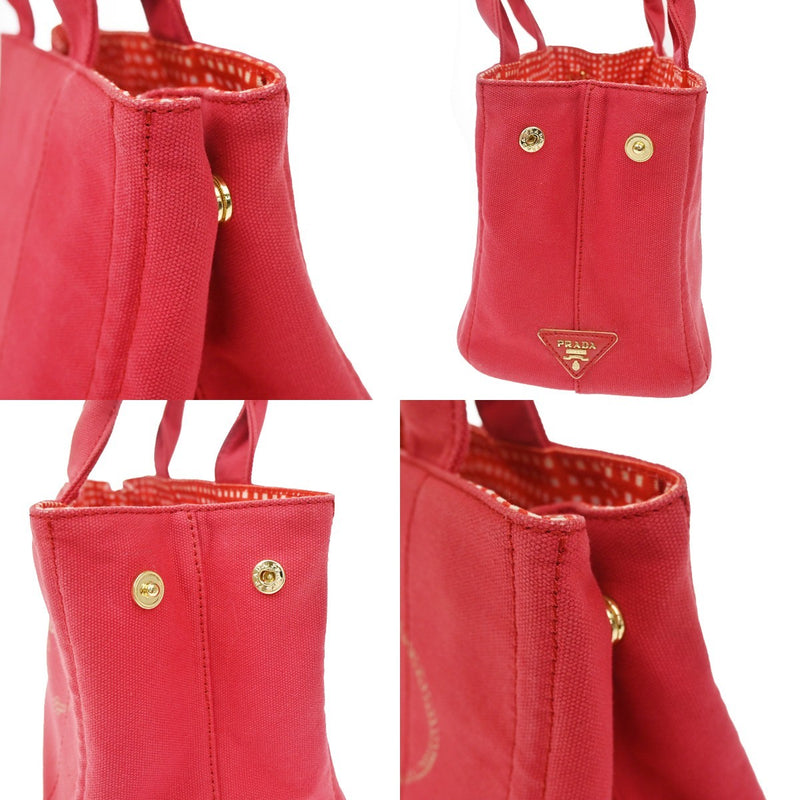 Prada Canapa Canvas Red Bag