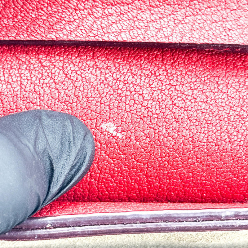 Chloe Drew Leather Red Bag