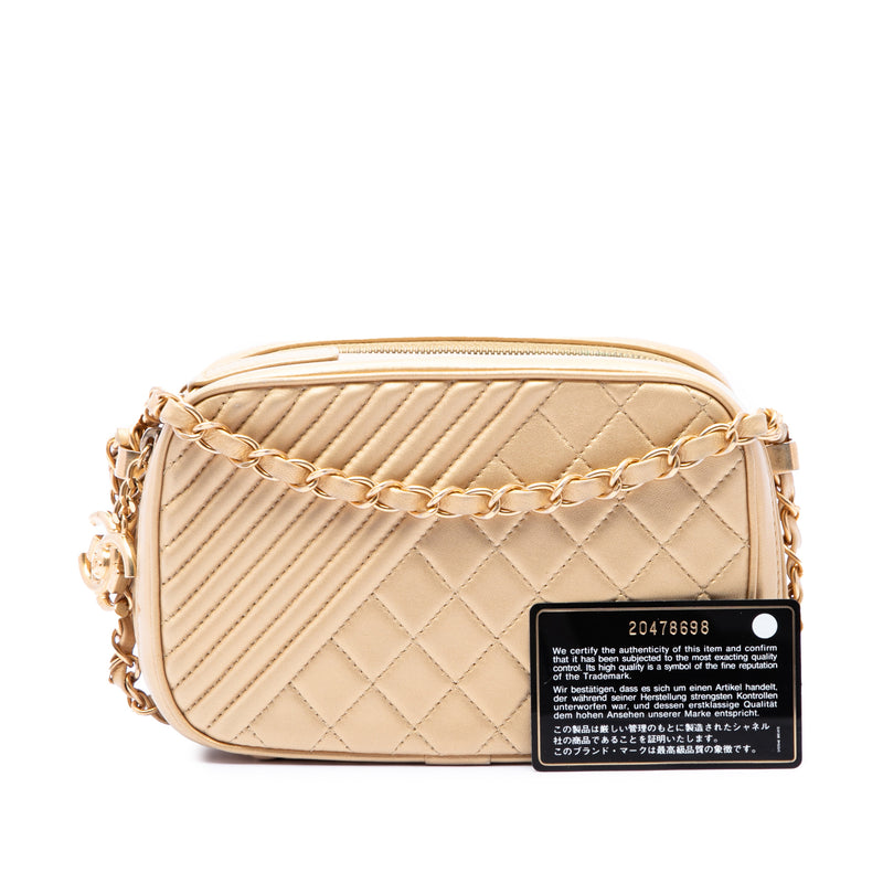 Small Quilted Lambskin Coco Boy Camera Bag - Image 7