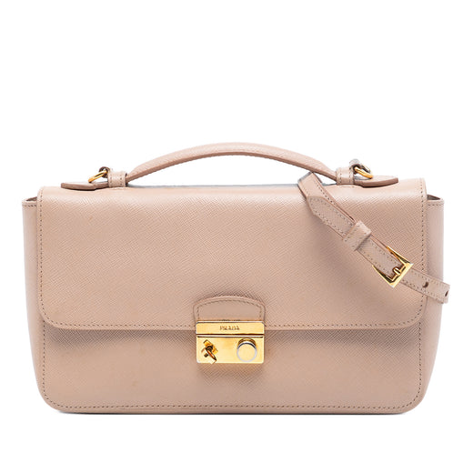 Saffiano Sound Lock Satchel - Image 1