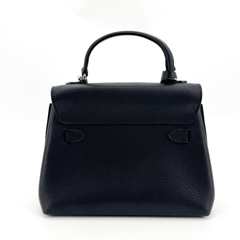 Louis Vuitton Lockme Ever Leather Black Calfskin Bag
