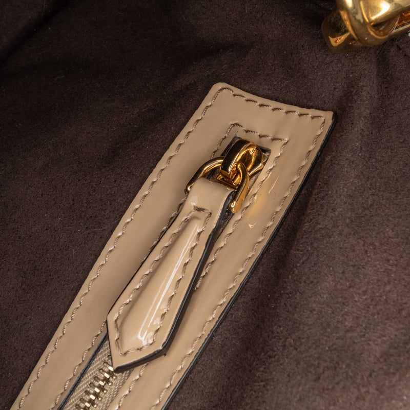 Shearling Pequin Baguette Satchel - Image 6
