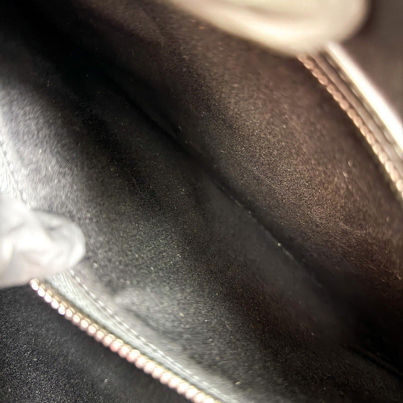 Christian Dior Book Tote With Strap Oblique Canvas Black