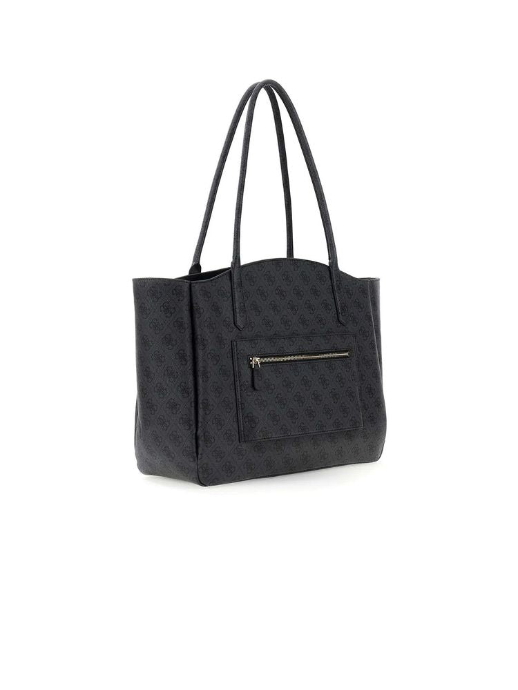 Guess Tote Bag — Gray Polyurethane