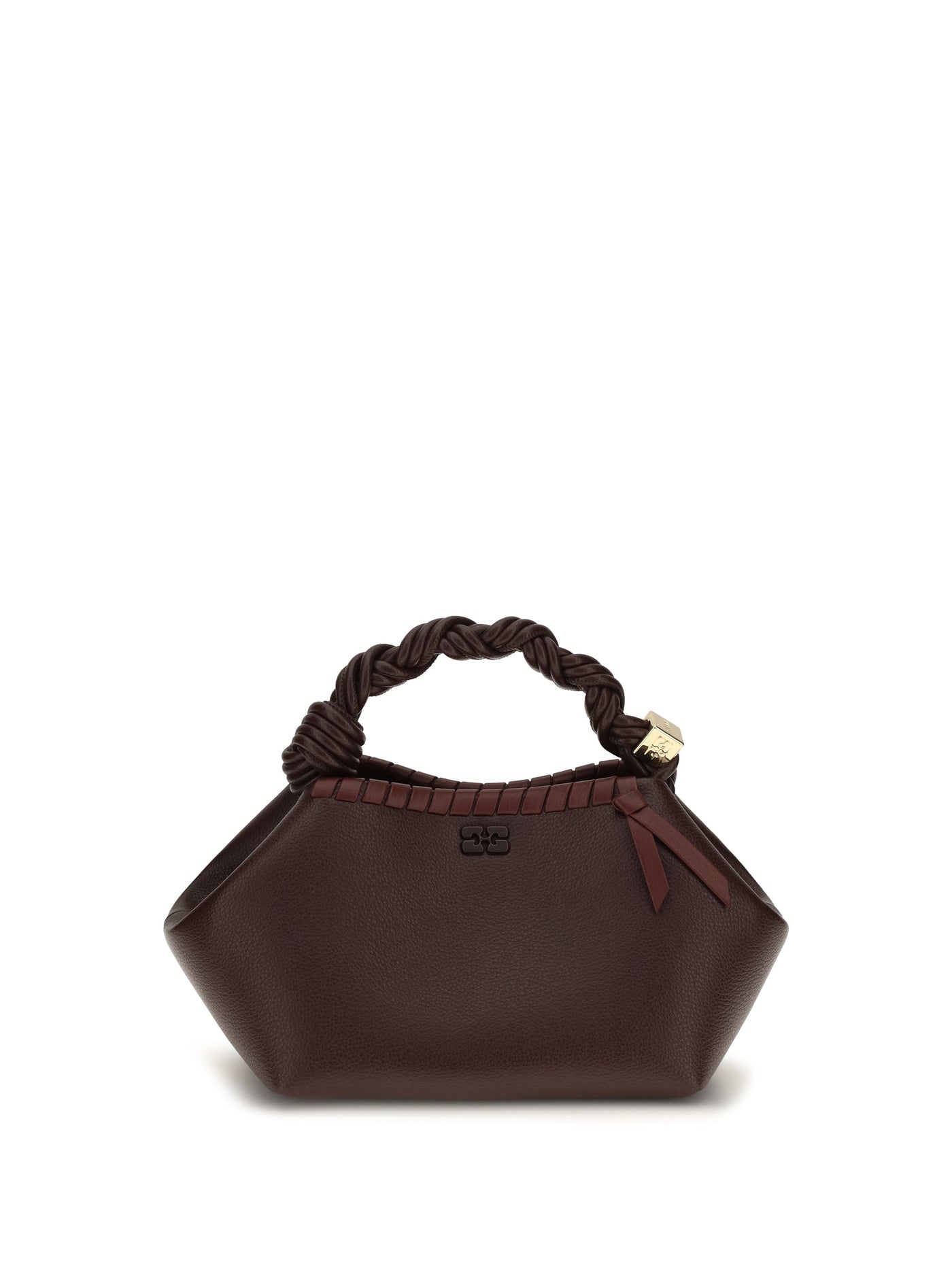 Ganni Bou Shoulder Bag — Brown