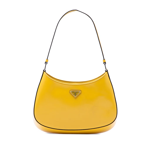 Brushed Leather Cleo Shoulder Bag - Image 1
