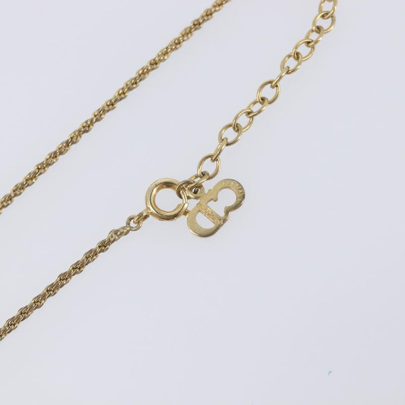 Christian Dior Cd Pendant Metal Gold Bijoux