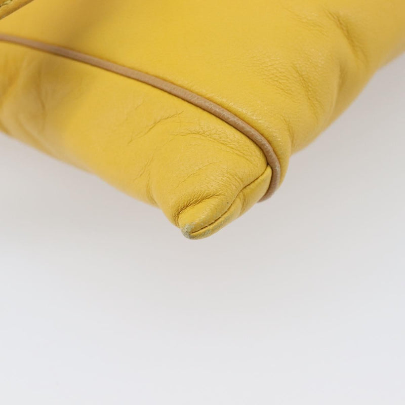 Loewe Shoulder Bag Leather Yellow