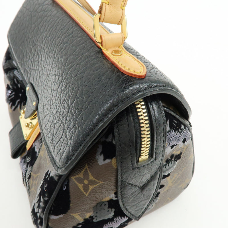 Louis Vuitton Carrousel Fleur De Jais Monogram Canvas Multicolour Bag