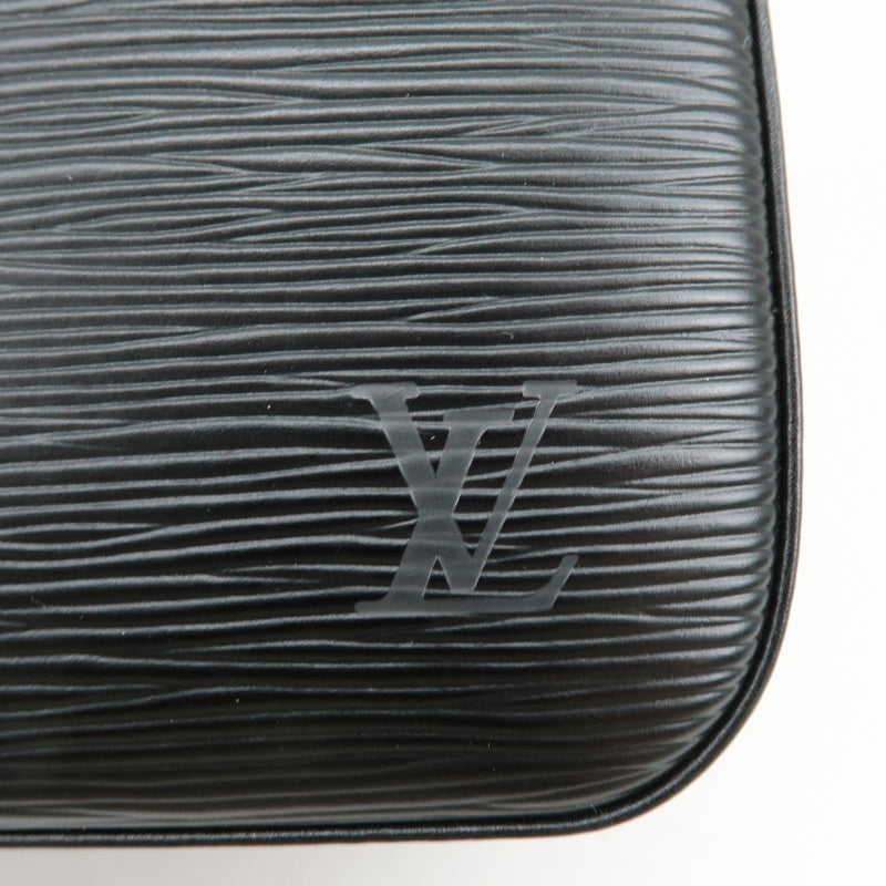 Louis Vuitton Buci Epi Leather Black Bag