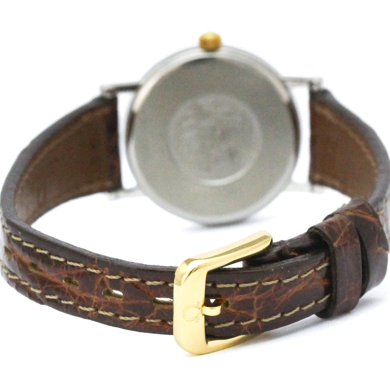 Omega De Ville Quartz Stainless Steel And Gold Plated Watches
