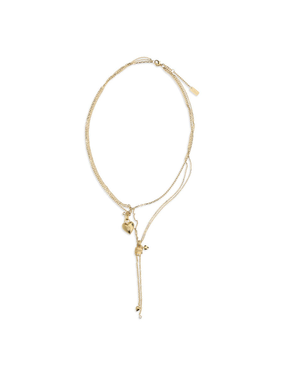 Chloé Paddington Mini Necklace — Gold Brass Necklaces