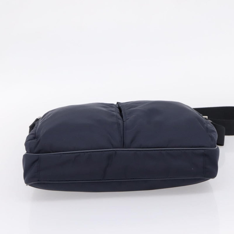 Prada Shoulder Tessuto Navy Nylon Bag