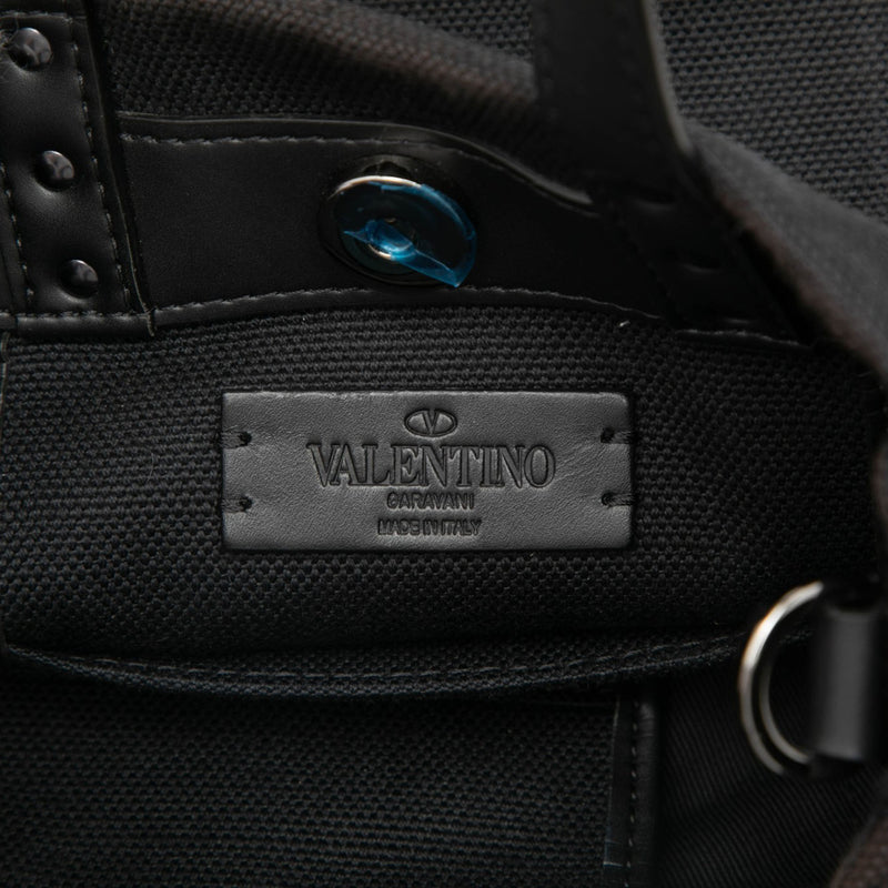 Mini Canvas Rockstud VLTN Tote - Image 5