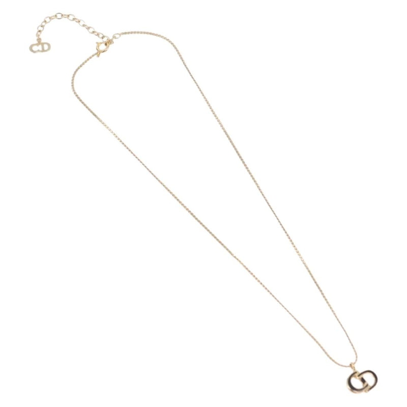 Christian Dior Vintage Cd Pendant Metal Gold Bijoux
