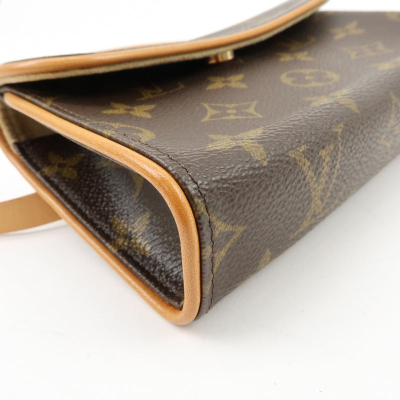 Louis Vuitton Florentine Waist Monogram Canvas Brown Bag