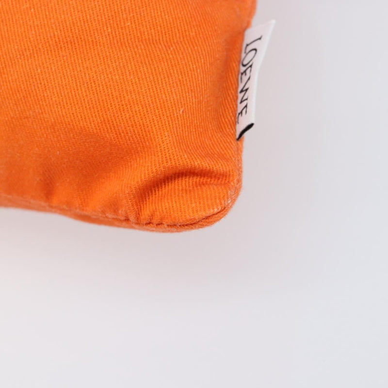 Loewe Paula Drawstring Printed Canvas Orange Bag