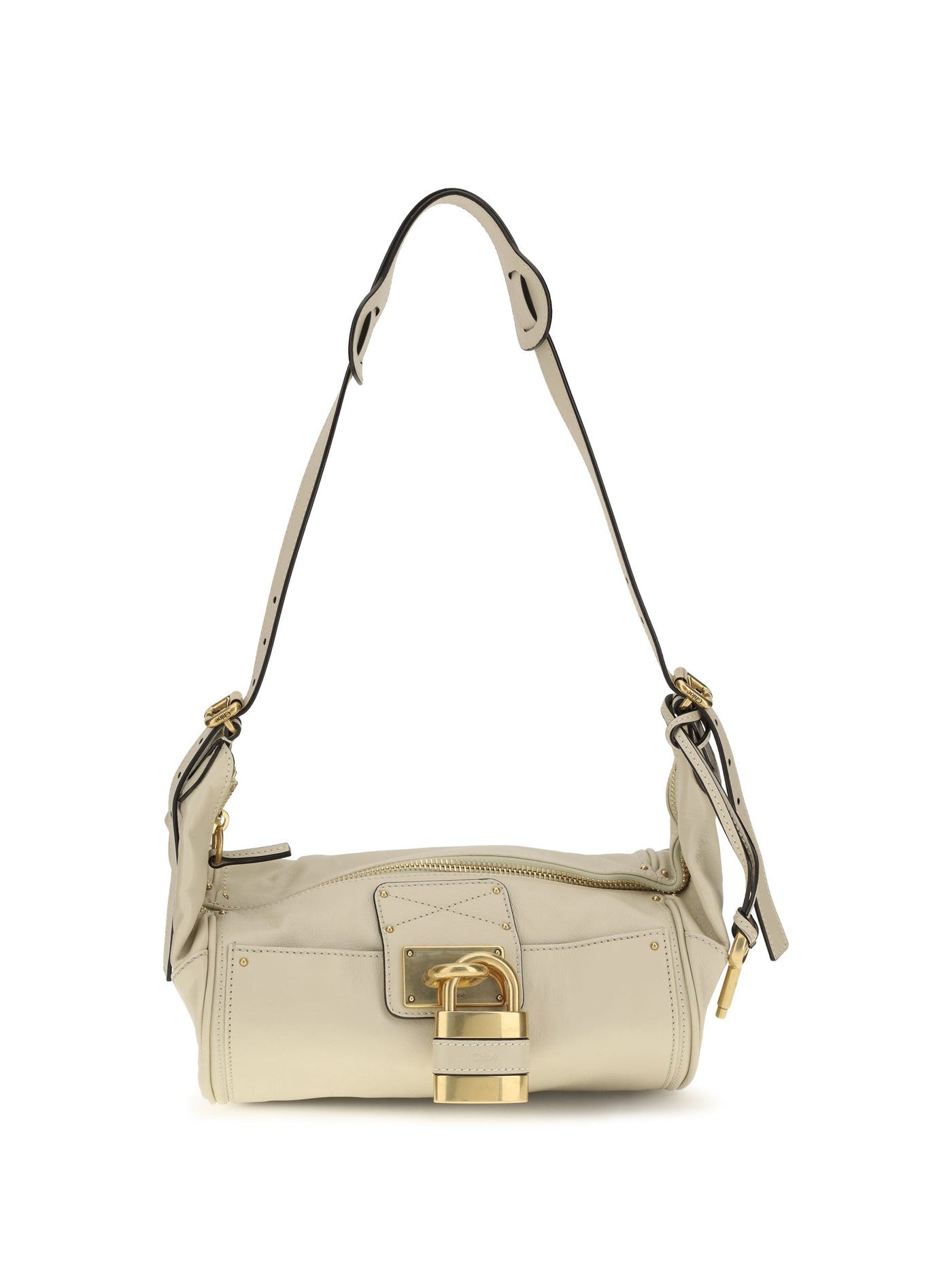 Chloé Shoulder Bag — Beige Calf Leather Bos Taurus