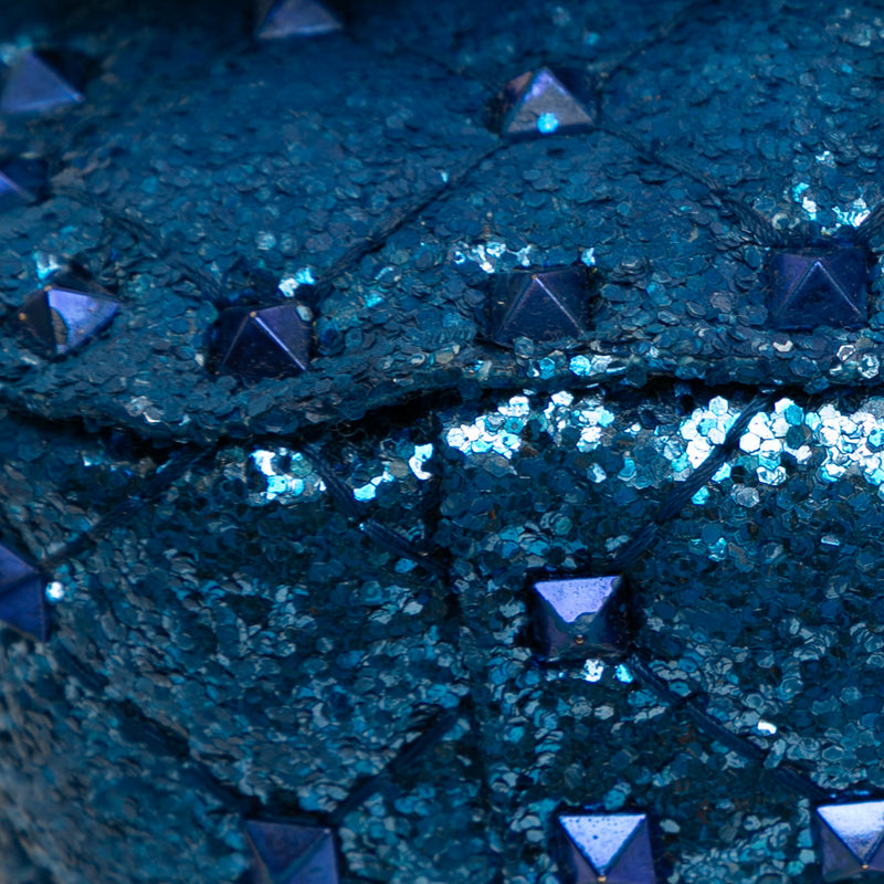 Mini Glitter Rockstud Spike Satchel - Image 8