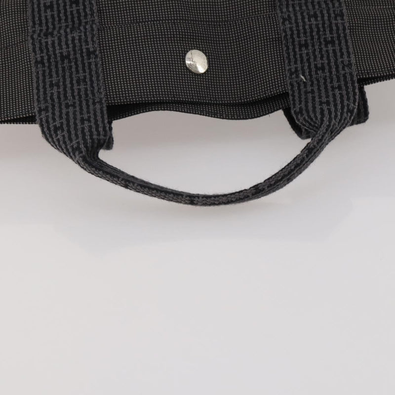 Hermes Herline Canvas Gray Bag