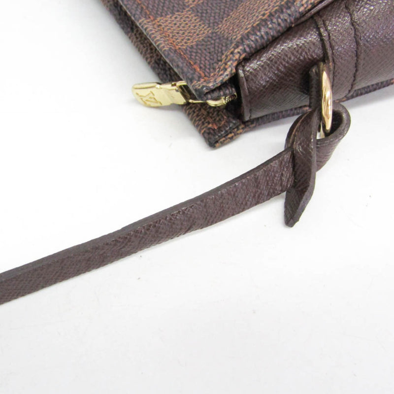 Louis Vuitton Trousse Make Up Damier Brown Canvas Bag