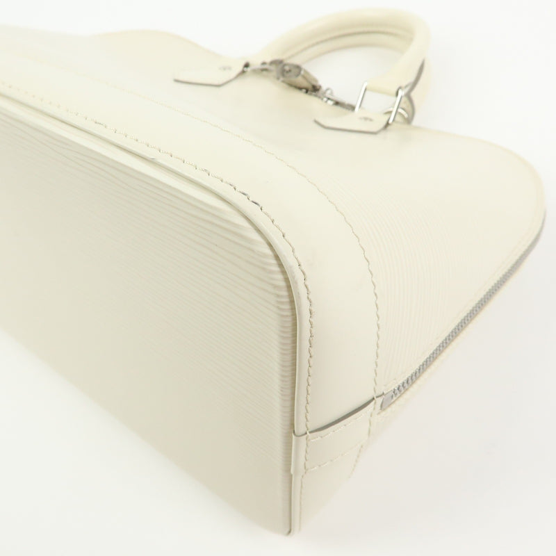 Louis Vuitton Alma Epi Leather White Bag