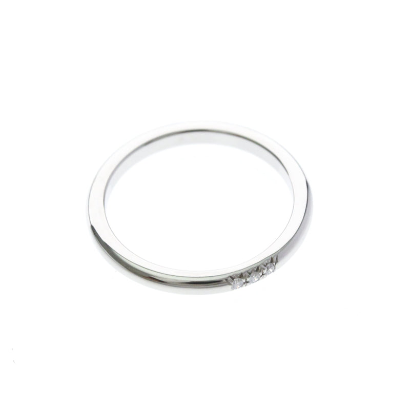 Tiffany & Co. Forever Band Platinum With Diamonds Silver Bijoux