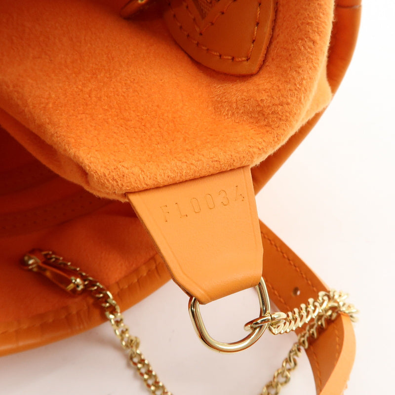 Louis Vuitton Petit Bucket Epi Leather Orange Bag