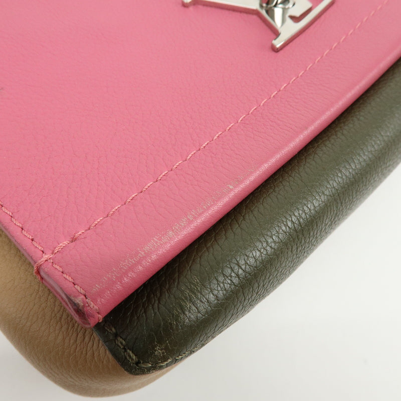 Louis Vuitton Lockme Ii Leather Pink Bag
