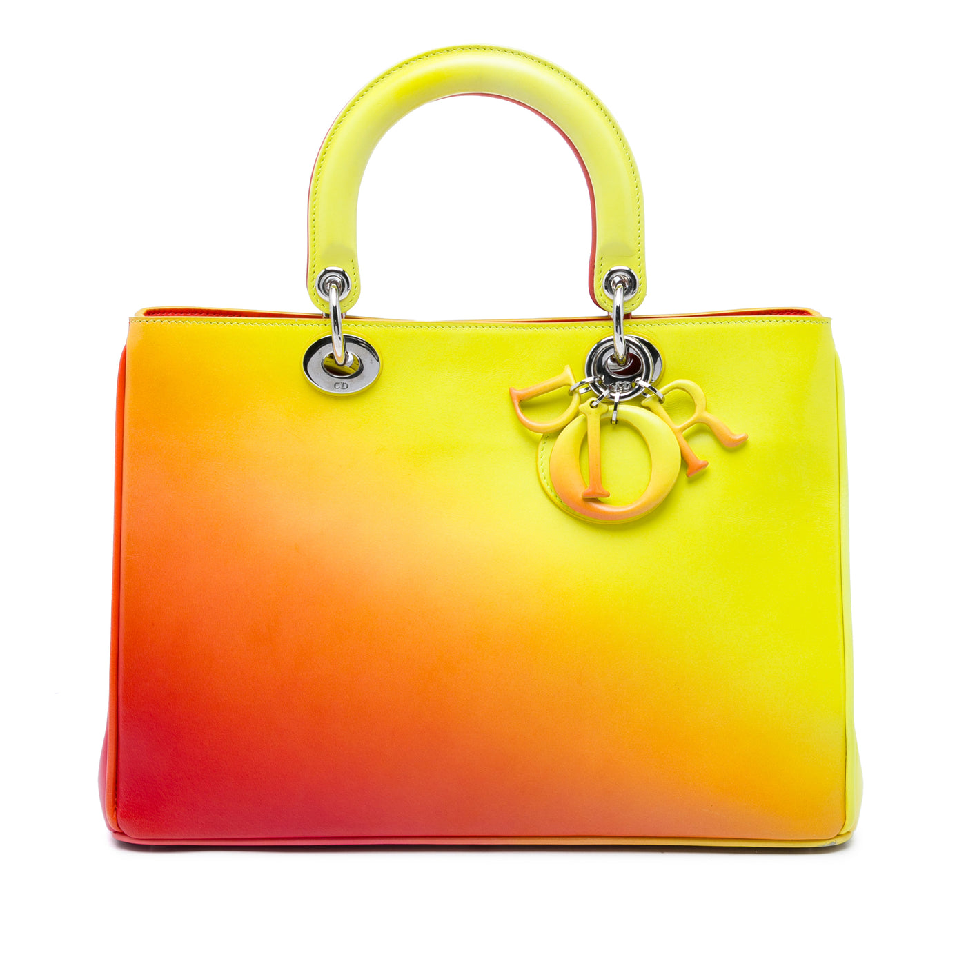 Medium Gradient Calfskin Diorissimo Satchel - Image 1