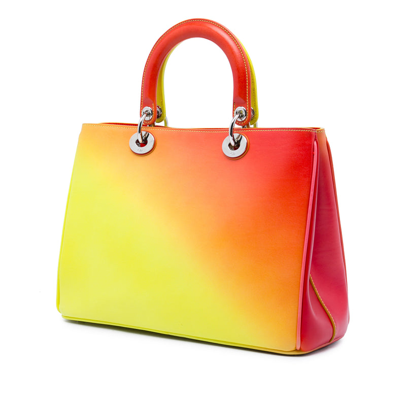 Medium Gradient Calfskin Diorissimo Satchel - Image 2