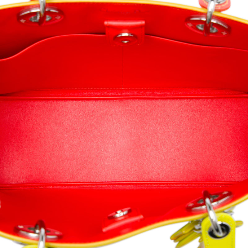 Medium Gradient Calfskin Diorissimo Satchel - Image 4