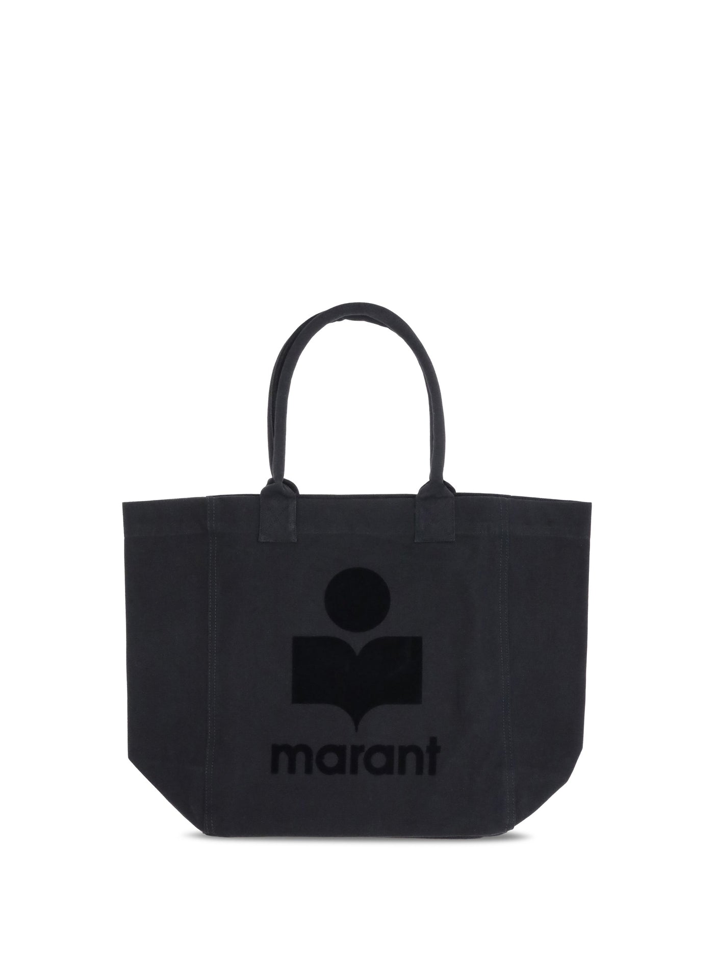 Isabel Marant Yenky Tote Bag — Black Cotton