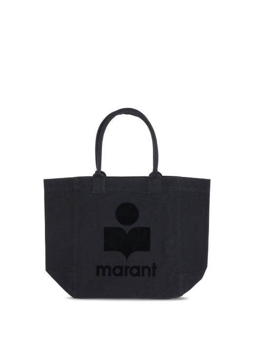 Isabel Marant Yenky Tote Bag — Black Cotton