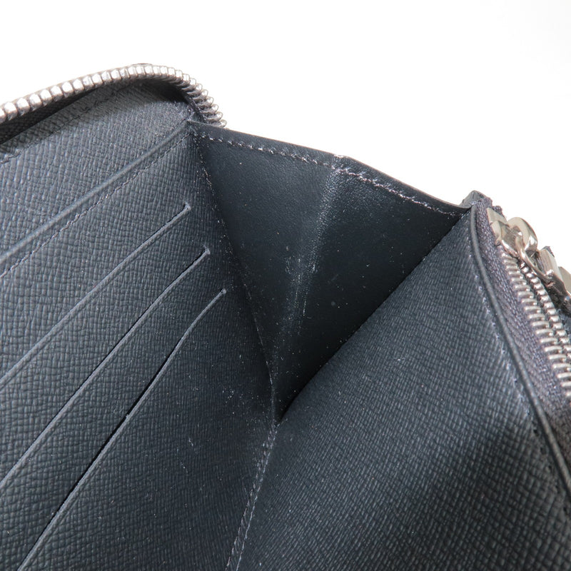 Louis Vuitton Zippy Organizer Taiga Leather Black Accessory