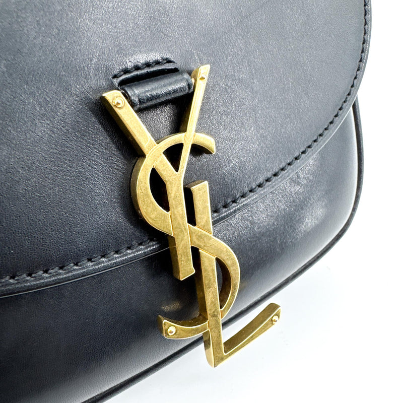 Saint Laurent Kaia Leather Black Bag