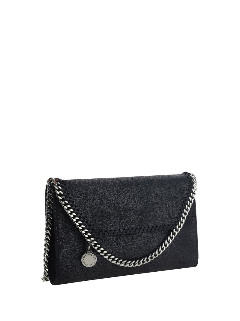 Stella Mccartney Shoulder Bag — Black Polyester