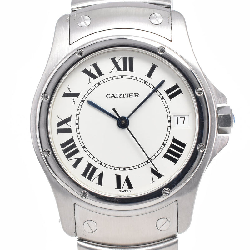 Cartier Santos Ronde Automatic Stainless Steel Watches