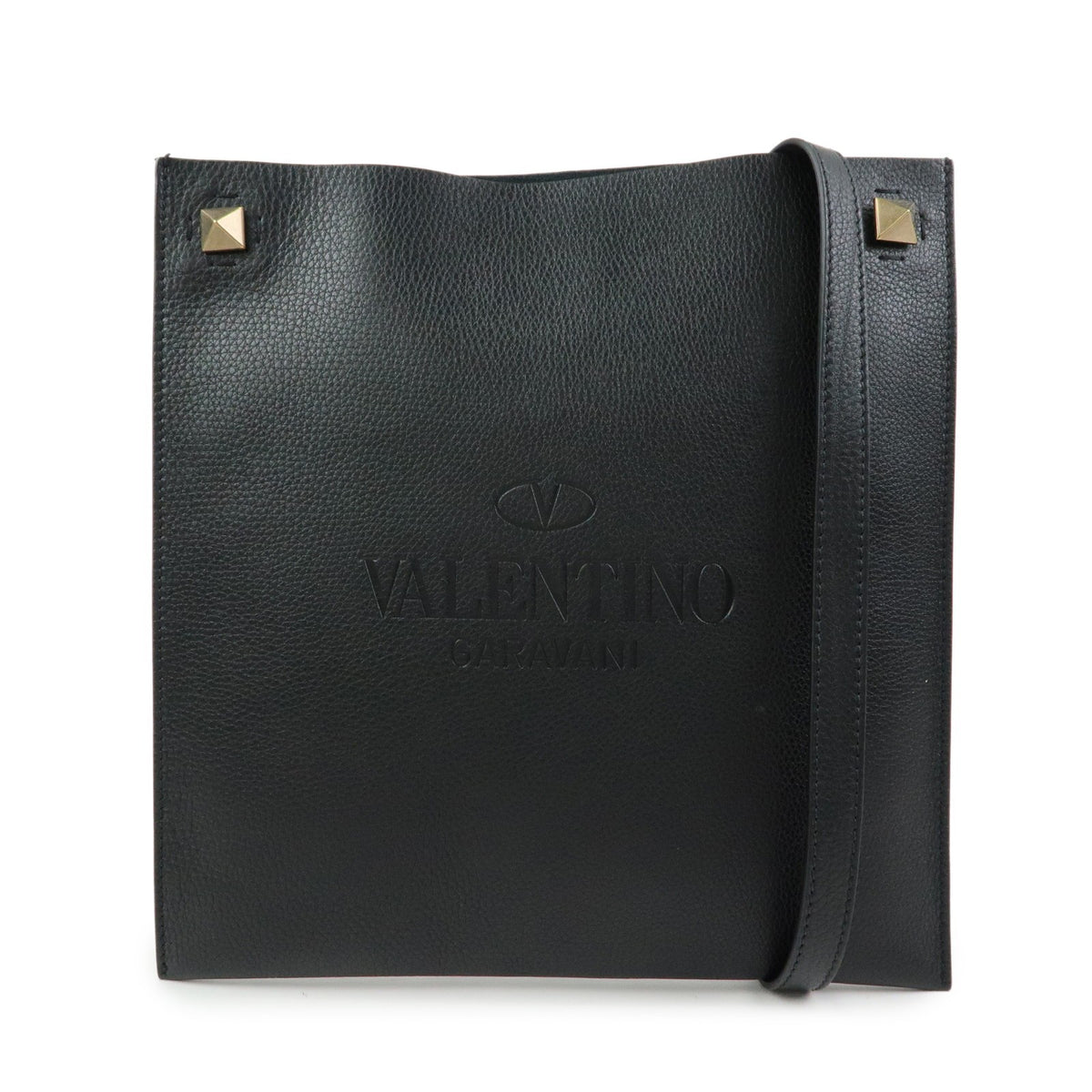 Valentino Garavani Vintage Leather Black Bag