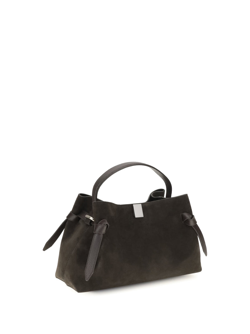 Yuzefi Gyoza Shoulder Bag — Brown Calf Leather