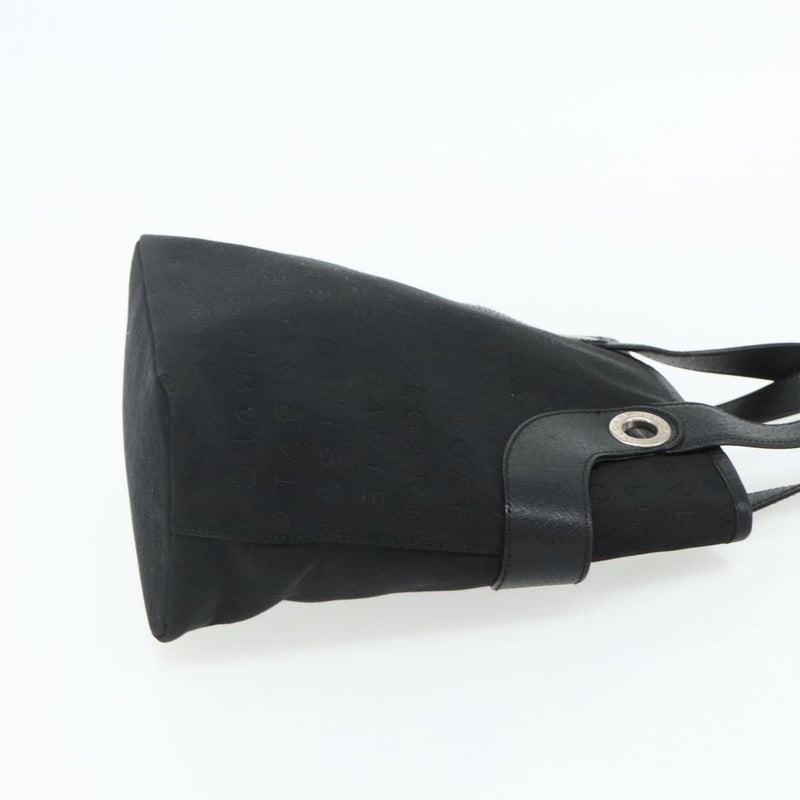 Bvlgari Logomania Canvas Black Bag