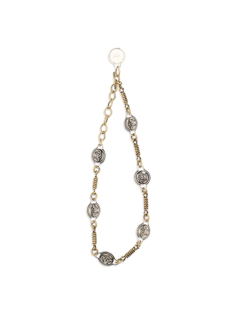 Versace Medusa Chain Necklace — Gold Brass Necklaces