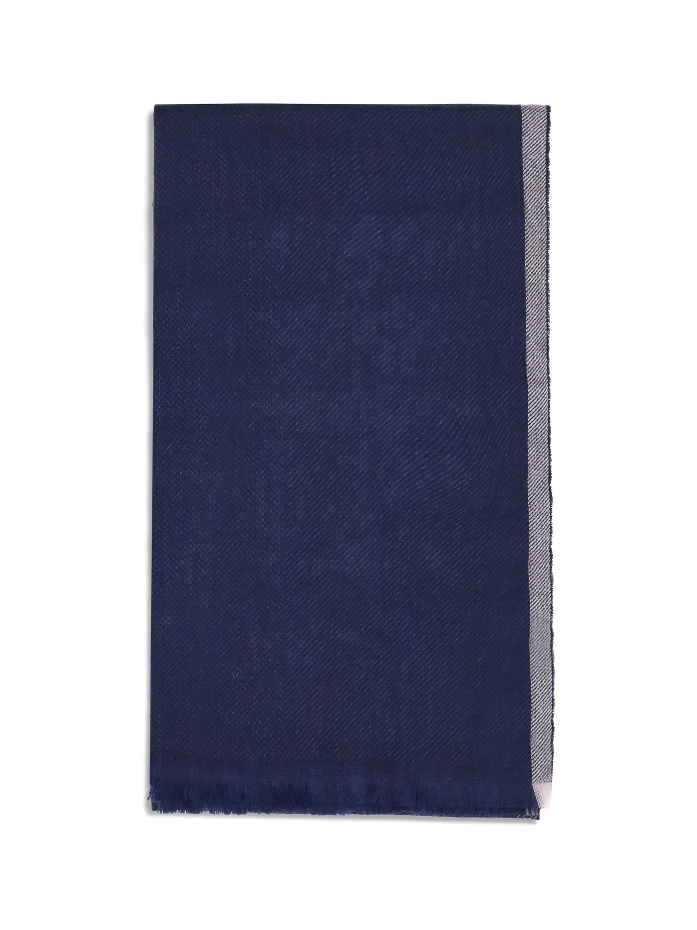 Brunello Cucinelli Cashmere Scarf — Blue Scarfs