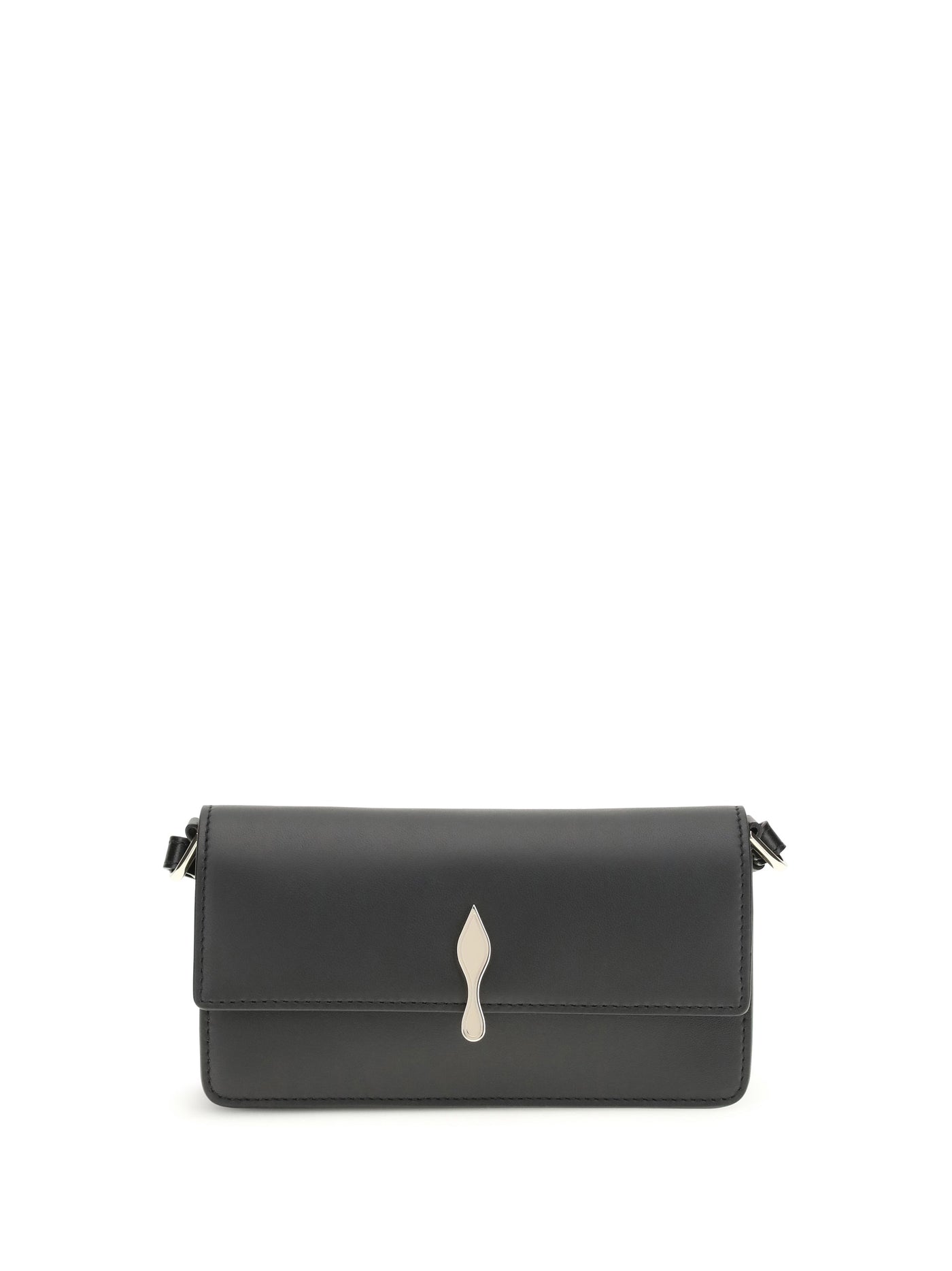 Christian Louboutin Bettina Wallet — Black Calf Leather