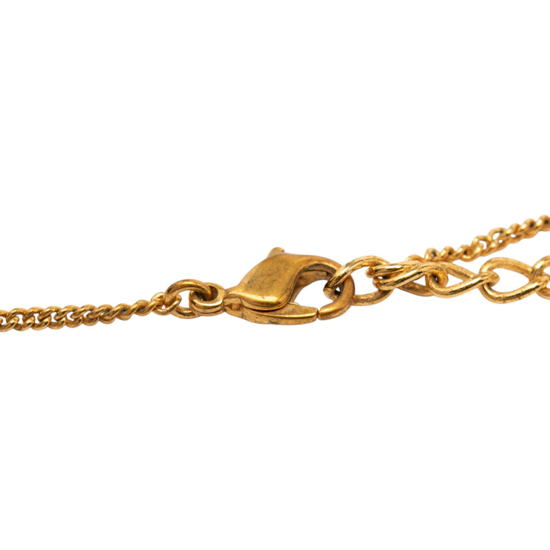 Gold Plated Bag Pendant Necklace - Image 3