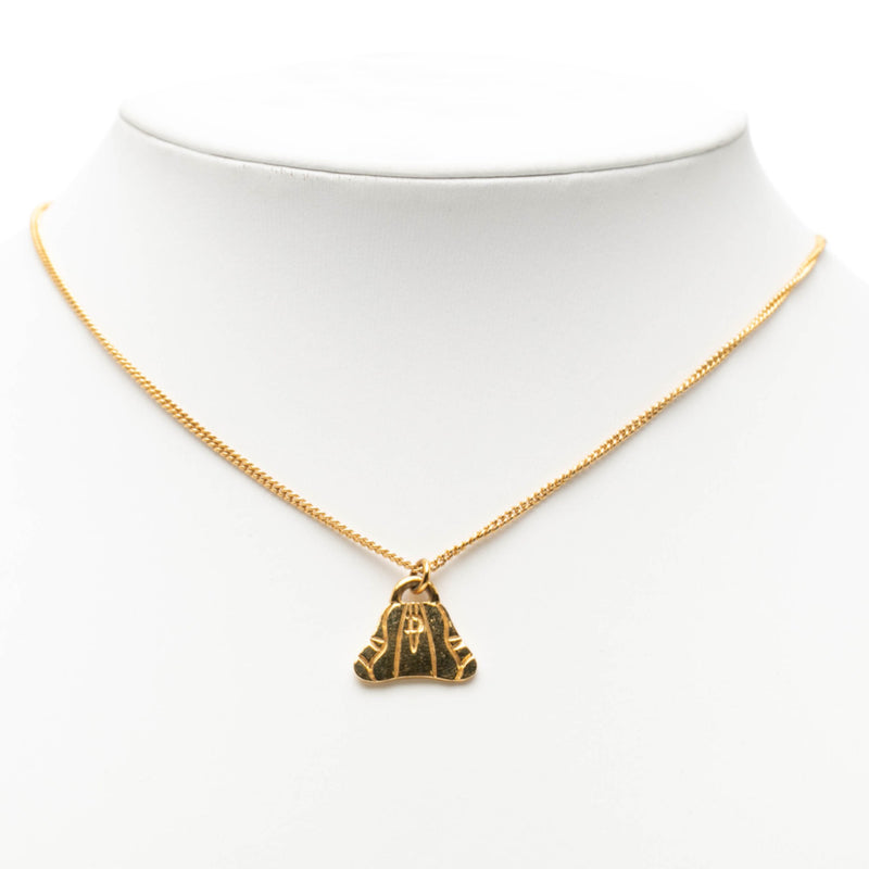 Gold Plated Bag Pendant Necklace - Image 5